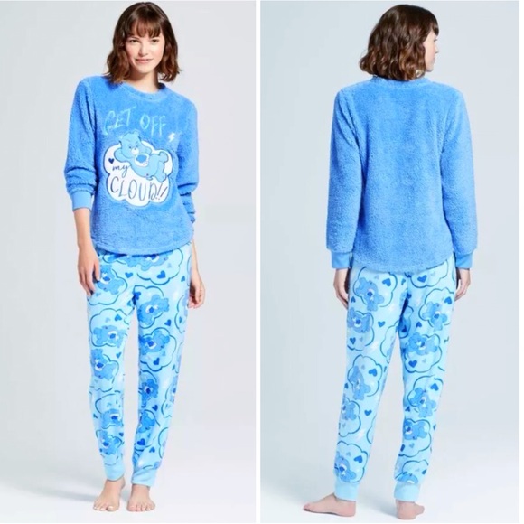 Men Care Bears Mens Grumpy Bear Union Suit Pajama Set Clothing Accessories Vaipramarte Com Br